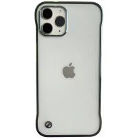Matowy przezroczysty pokrowiec ochronna dla iPhone 12 Pro Max - zielone