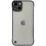 Matowy przezroczysty pokrowiec ochronna dla iPhone 13 - zielone
