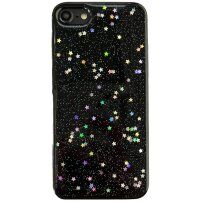 Ochronny miękky pokrowiec z gwiazdkami dla iPhone 6 Plus / 6S Plus - czarny