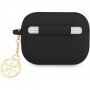 Guess 4G Charm silikonowe etui dla AirPods Pro - czarny