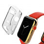 HAWEEL cienkie przezroczyste etui ochronne do Apple Watch 42mm – szare