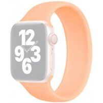 Pasek silikonowy dla Apple Watch Ultra 49mm / 46mm / 45mm / 44mm / 42mm - M - pomarańczowe