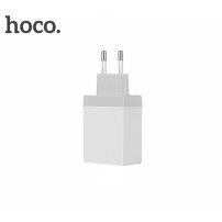 HOCO ładowarka do gniazda z czterema portami USB dla iPhone / iPod - biała