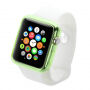 HAWEEL cienkie przezroczyste etui ochronne do Apple Watch 42mm – zielone