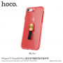 HOCO etui z uchwytem tekstylnym dla Apple iPhone 7 Plus / 8 Plus - czerwone