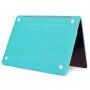 Etui matowe dla MacBook Pro 16" (A2485 / A2780 / A2991 / A3186 / A3403) - turkusowy