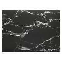 Matowa okładka dla MacBook Air 13" (A1932 / A2179 / A2337) - czarny marmur