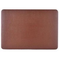 Okładka ze skórzaną powierzchnią dla MacBook Air 13" (A1237 / A1304 / A1369 / A1466) - brązowe