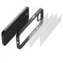 Pokrywa ochronna Kingsteel Wolf ze szklanym tyłem dla iPhone 11 - czarny