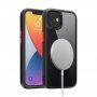 Pokrywa ochronna Kingsteel Wolf ze szklanym tyłem dla iPhone 11 - czarny