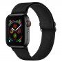 Nylonowy pasek z przesuwaną klamrą dla Apple Watch 42mm / 41mm / 40mm / 38mm - czarny