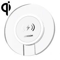 JOYROOM stylowa bezprzewodowa Qi ładowarka dla Apple iPhone - biała
