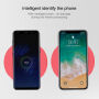 JOYROOM stylowa bezprzewodowa Qi ładowarka dla Apple iPhone - biała