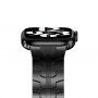 Elegancki pasek ze stali nierdzewnej dla Apple Watch Ultra 49mm / 46mm / 45mm / 44mm / 42mm - czarny