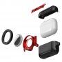 Super wytrzymałe etui ochronne 2w1 dla AirPods Pro / AirTag 1 / 2 - czerwony
