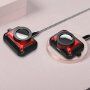 Super wytrzymałe etui ochronne 2w1 dla AirPods Pro / AirTag 1 / 2 - czerwony