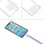 Smycz dla przymocowania dla pokrowca dla iPhone - fioletowe