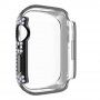 Ozdobiona kryształkami górskimi obudowa z hartowanym szkłem dla Apple Watch 45mm - czarne