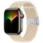 Nylonowy pasek z kolorowymi kropkami dla Apple Watch 42mm / 41mm / 40mm / 38mm - beżowe
