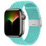 Nylonowy pasek z kolorowymi kropkami dla Apple Watch 42mm / 41mm / 40mm / 38mm - niebieskie