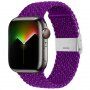 Nylonowy pasek z kolorowymi kropkami dla Apple Watch 42mm / 41mm / 40mm / 38mm - fioletowy