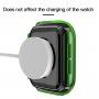 Przezroczysta obudowa z hartowanym szkłem dla Apple Watch 42mm - neonowa zieleń