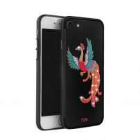 Luksusowe etui ochronne dla Apple iPhone SE (2020/2022) / 8 / 7 z haftem - paw