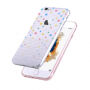 Ochronne etui plastikowe do Apple iPhone 6 / 6S - kolorowe kropki