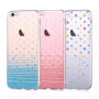 Ochronne etui plastikowe do Apple iPhone 6 / 6S - kolorowe kropki