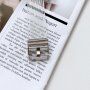 Etui z przezroczystym paskiem dla Apple Watch 41mm / 40mm / 38mm - szare