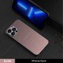 R-Just aluminiowa osłona ochronna z ochroną obiektywu kamery dla iPhone 13 Pro - różowo-złoty