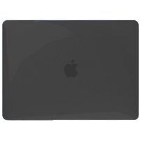 Błyszcząca przezroczysta okładka dla MacBook Pro 13" (A2251 / A2289 / A2338) - czarny