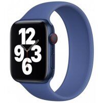 Pasek silikonowy dla Apple Watch 42mm / 41mm / 40mm / 38mm - L - niebieskie