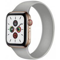 Pasek silikonowy dla Apple Watch Ultra 49mm / 46mm / 45mm / 44mm / 42mm - S - szary