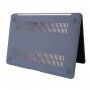Etui matowe dla MacBook Pro 14" (A2442 / A2779 / A2918 / A2992 / A3112 / A3185 / A3401 / A3434) - niebiesko-szare