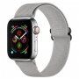 Nylonowy pasek z przesuwaną klamrą dla Apple Watch 42mm / 41mm / 40mm / 38mm - szary