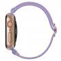 Nylonowy pasek z przesuwaną klamrą dla Apple Watch 42mm / 41mm / 40mm / 38mm - fioletowy