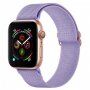 Nylonowy pasek z przesuwaną klamrą dla Apple Watch 42mm / 41mm / 40mm / 38mm - fioletowy