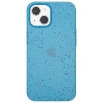 Mutural silikonowa osłona z kolorowymi kropkami dla iPhone 13 - niebieskie