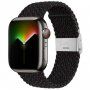 Nylonowy pasek z kolorowymi kropkami dla Apple Watch 42mm / 41mm / 40mm / 38mm - czarny