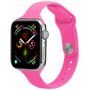 Cienki silikonowy pasek dla Apple Watch 42mm / 41mm / 40mm / 38mm - różowy