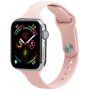 Cienki silikonowy pasek dla Apple Watch 42mm / 41mm / 40mm / 38mm - jasnoróżowe