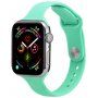 Cienki silikonowy pasek dla Apple Watch 42mm / 41mm / 40mm / 38mm - szmaragdowy