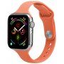 Cienki silikonowy pasek dla Apple Watch 42mm / 41mm / 40mm / 38mm - pomarańczowe