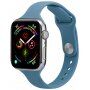 Cienki silikonowy pasek dla Apple Watch 42mm / 41mm / 40mm / 38mm - niebieskie