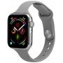 Cienki silikonowy pasek dla Apple Watch 42mm / 41mm / 40mm / 38mm - szary