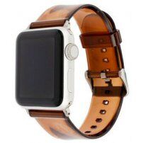 Przezroczysty silikonowy pasek dla Apple Watch Ultra 49 mm / 45 mm / 44 mm / 42 mm - brązowe