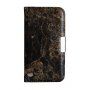 Pokrowiec flip dla iPhone 5 / 5S / SE (2016) - czarny marmur