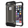 Super trwałe "Armor" etui dla iPhone 6 / 6S - kawowo-brązowe