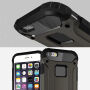 Super trwałe "Armor" etui dla iPhone 6 / 6S - kawowo-brązowe